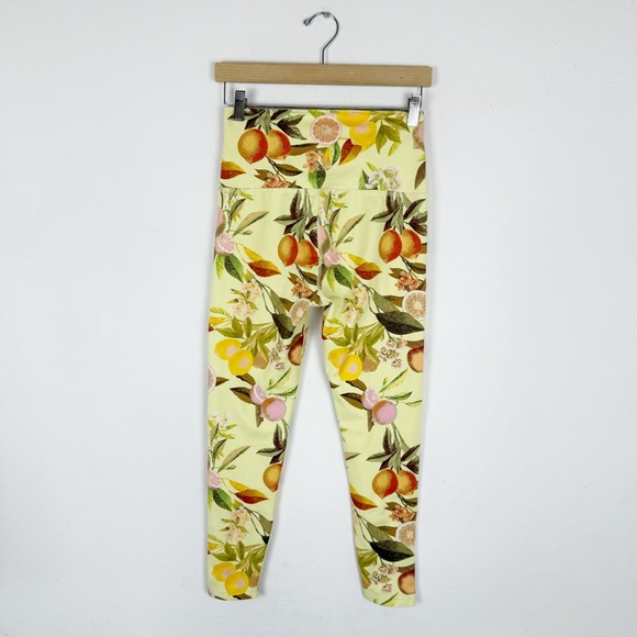 BEYOND YOGA Olympus High Waist Leggings - Limoncello Leafy Citrus - Picture 4 of 11